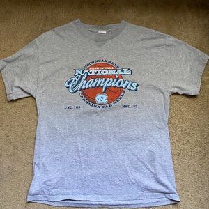 UNC basketball championship tee